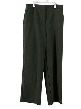 Joie Olive Green Wide Leg High Rise Pants Trousers 8
